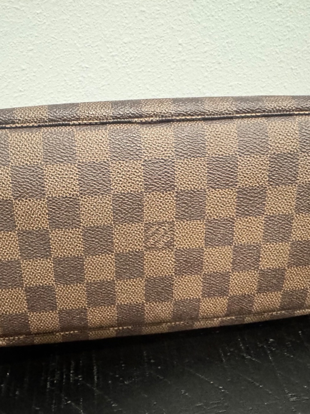 Louis Vuitton Neverfull Damier Ebene Tote PM Brown Canvas - Picture 12 of 16